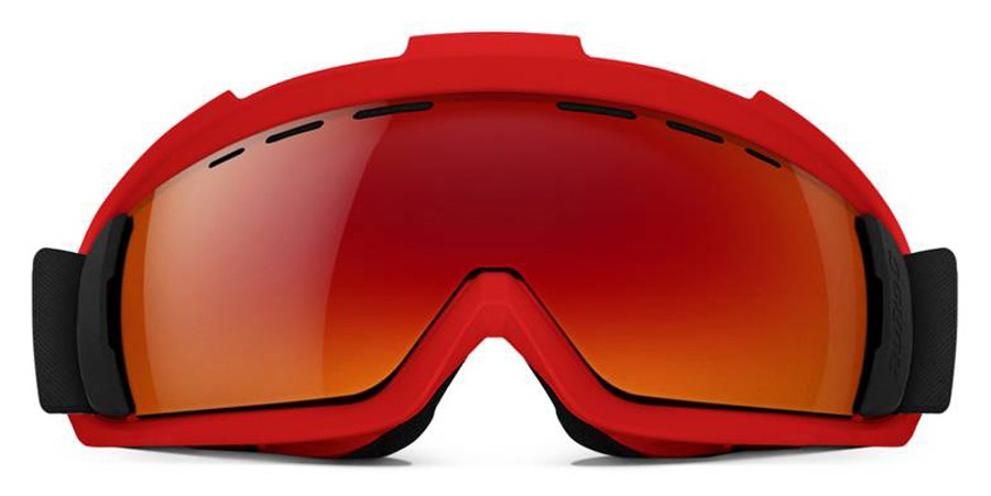 iridescent ski goggles