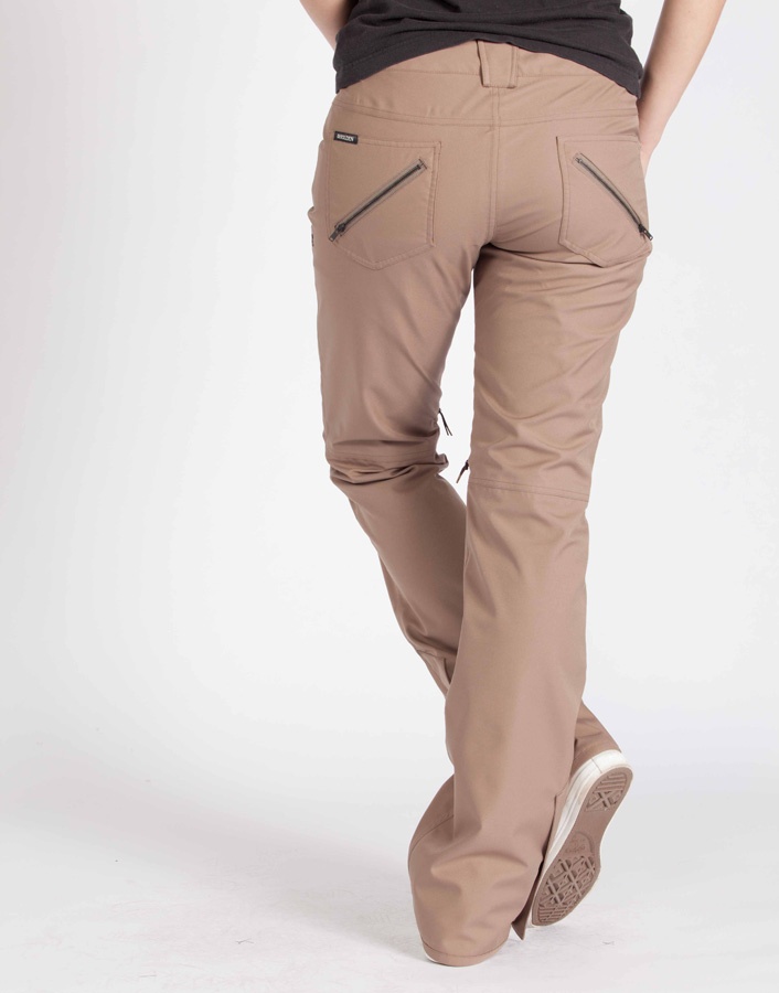 Holden Standard Women's Snowboard & Ski Pants, S, Dark Khaki, Skinny