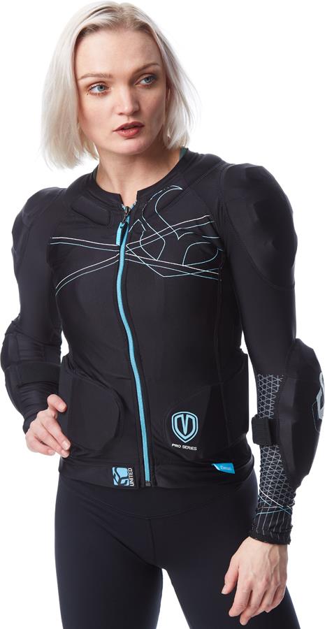 Demon Flex Force Pro Women's Ski/Snowboard Body Armour Top, XL Black