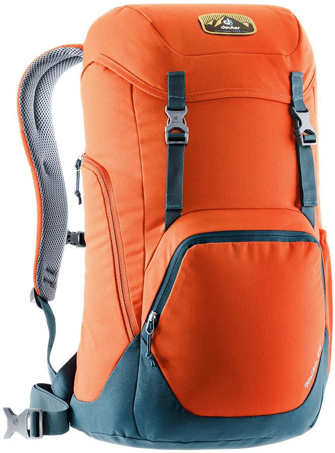 Deuter Walker 24 Daypack Backpack, 24L Paprika/Arctic