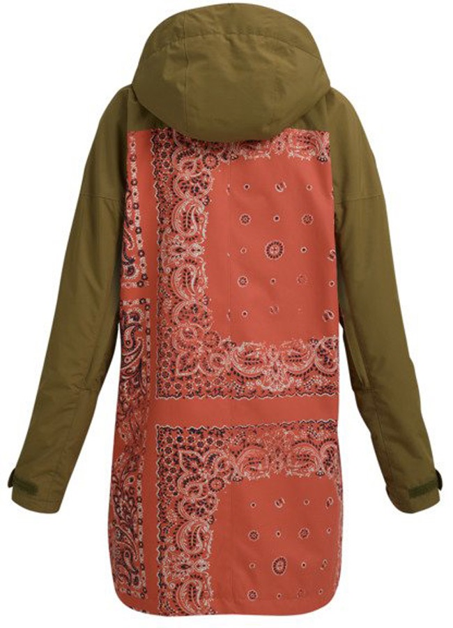 burton chuteout anorak jacket