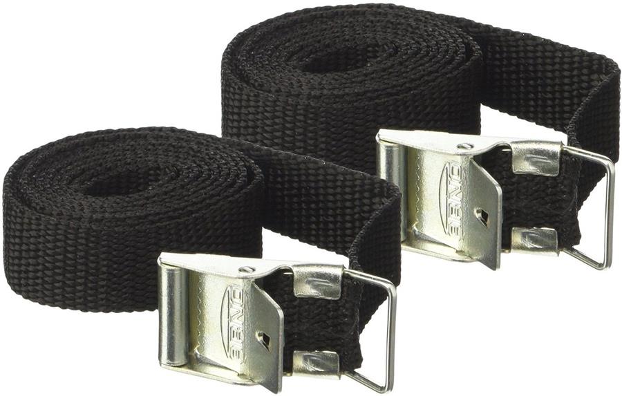 Coghlan's Arno Strap 2 Pack Tie Down Strap, 122cm Black