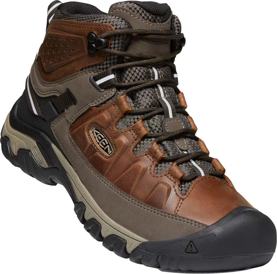 Keen Targhee III Mid WP Hiking Boots, UK 7 Chestnut/Mulch
