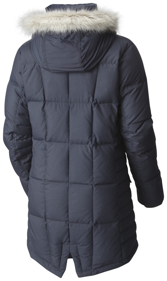 columbia della fall mid down jacket
