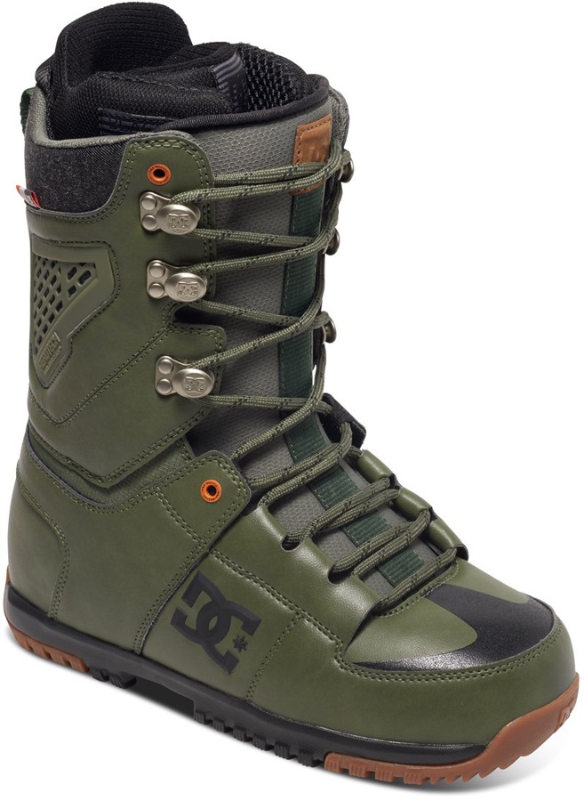 dc snowboard boots green