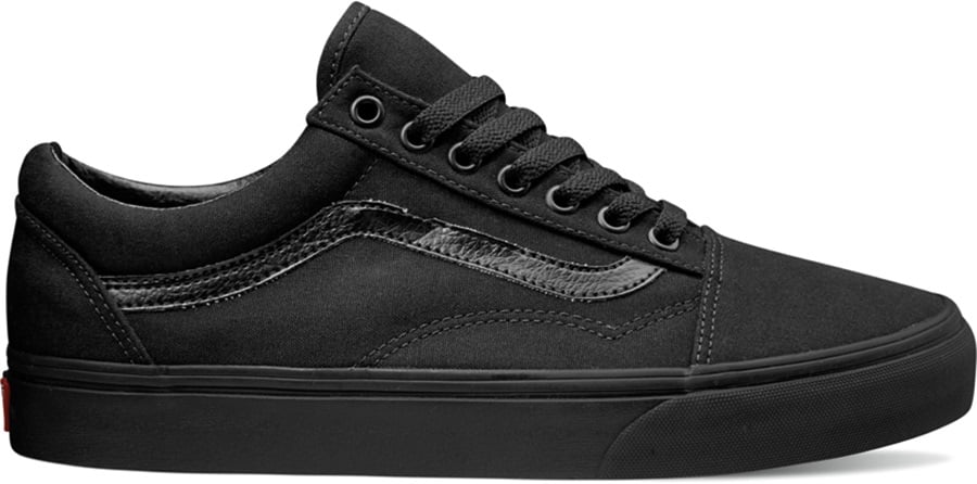 Vans Old Skool Skate Shoes, UK 7 Black 