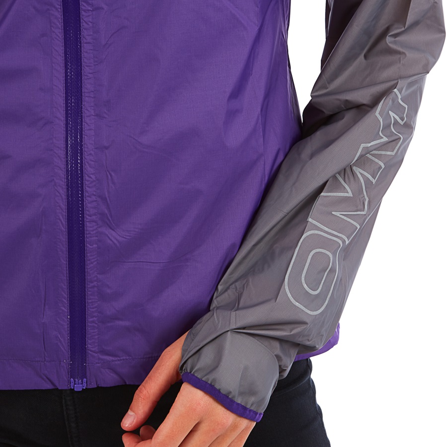 omm women's waterproof running jacket