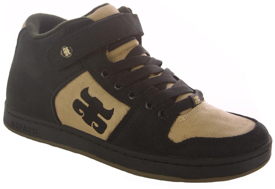 Ipath Skate Shoe, UK 9, Wax Black Suede / Hemp