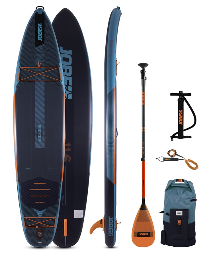 Jobe Duna Touring ISUP Paddle Board Package, 11ft 6in Blue Grey 2022