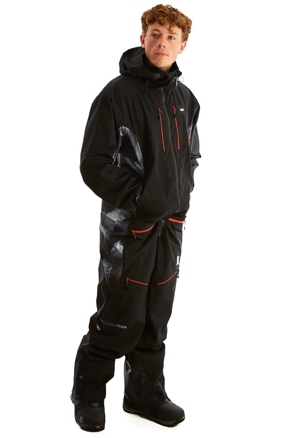 Picture Xplore Ski/Snowboard One Piece Suit, L Black