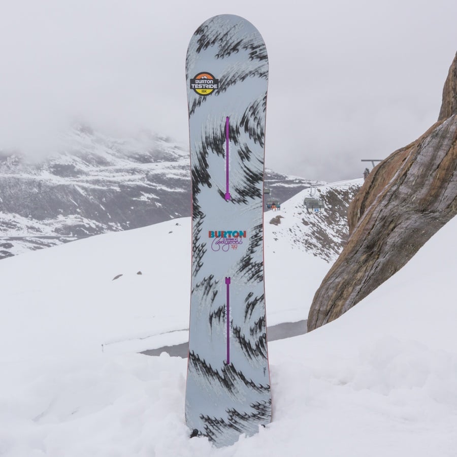 Burton Feelgood Flying V Hybrid Camber Women's Snowboard, 140cm, 2015