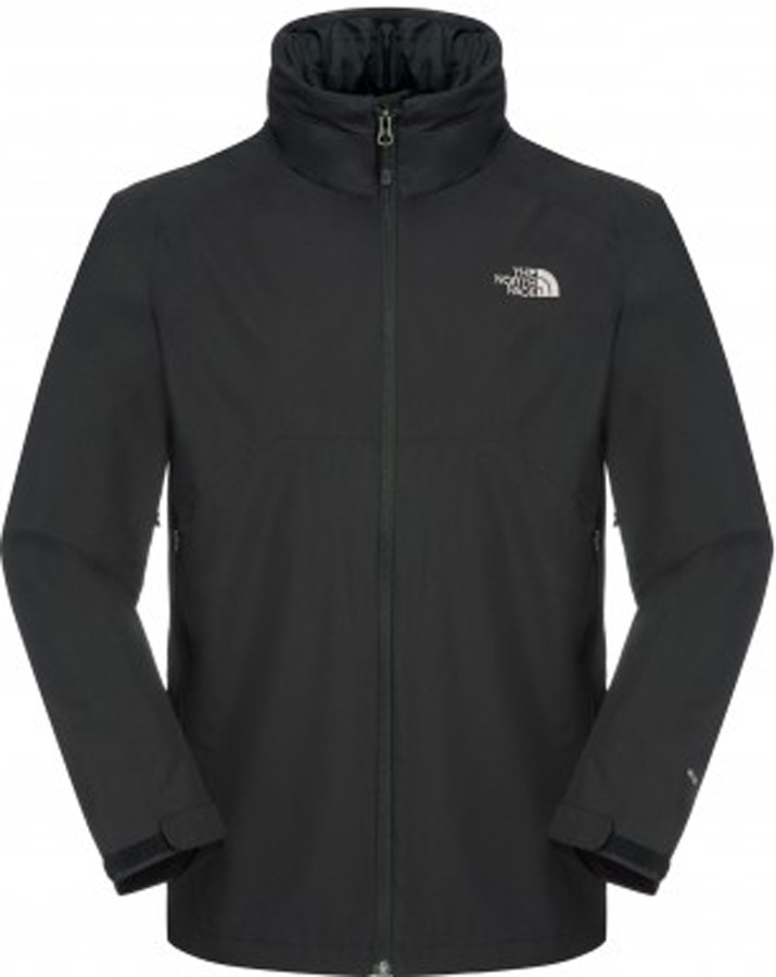 The North Face Stratos Men's HyVent Rain Shell Jacket, XXL, Black