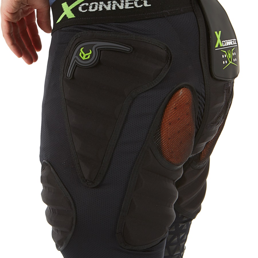 Demon Flex Force XD30 X2 Ski/Snowboard Impact Pants, S Black