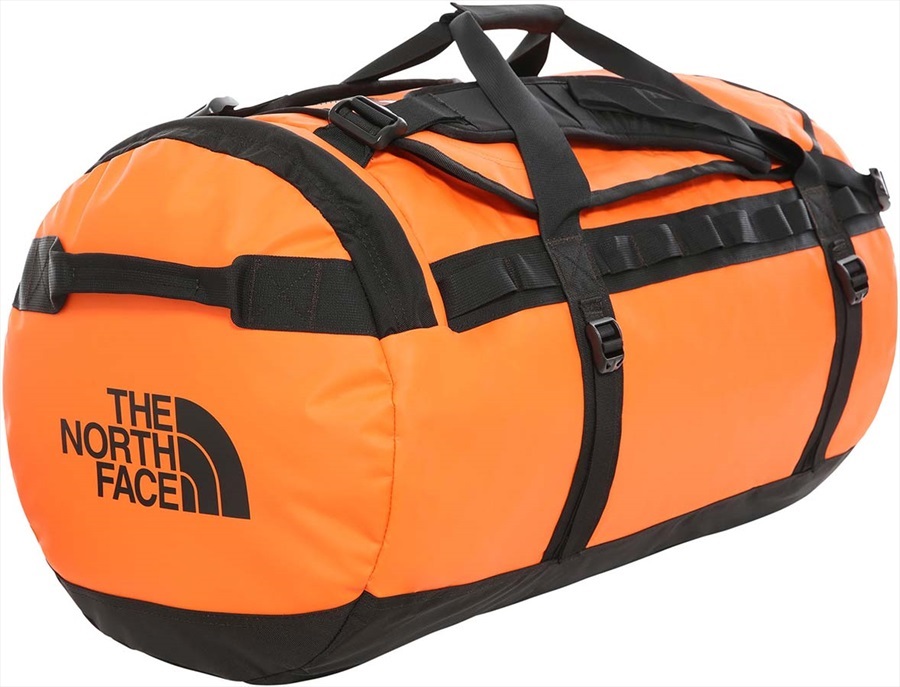 The North Face Base Camp Large Duffel Bag/Backpack, 95l Persian Orange