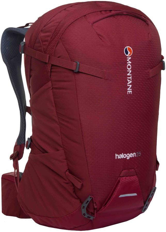 Montane Halogen Mountain Climbing Backpack, 25L S/M Redwood