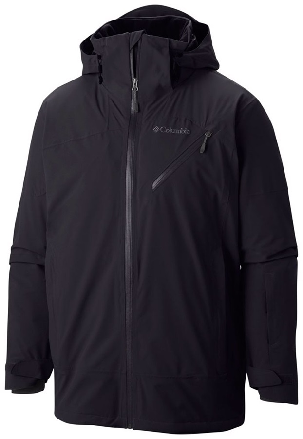Columbia Wild Card Ski/Snowboard Jacket, L, Black