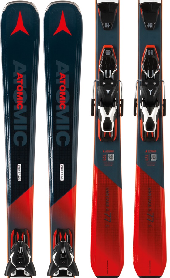 Atomic Vantage X 77 C Skis Ft 11 Gw Bindings 164cm 19