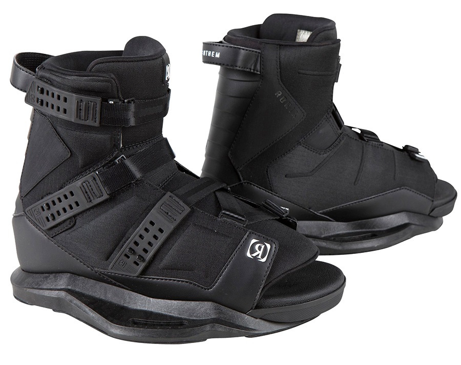 Ronix Anthem Wakeboard Bindings UK 6 5 10 5 Black 2021 Ronix Anthem Wakeboard Bindings UK 6 5 10 5 Black 2021