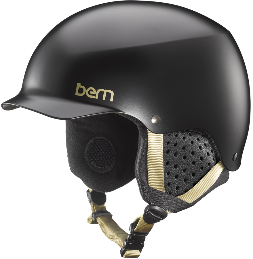 Bern Womens Muse EPS Winter Snowboard/Ski Helmet, S Satin Black