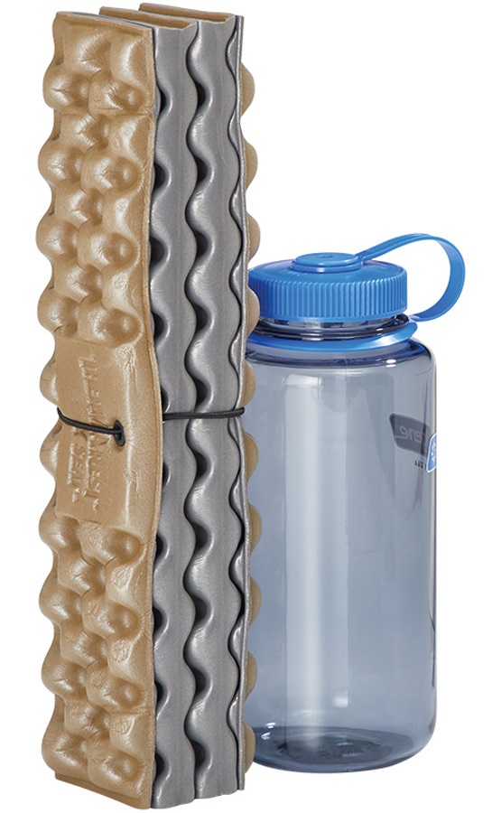 ThermaRest Z Seat Ultralight Foam Camping Seat Pad, Coyote Grey