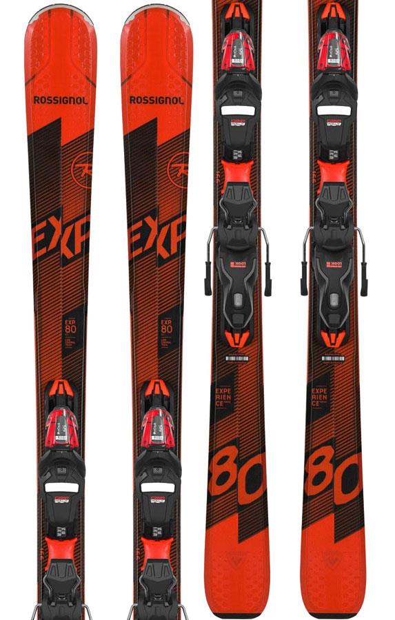 Rossignol Experience 80 Ci Xpress 11 Skis, 166cm Black/Red 2021