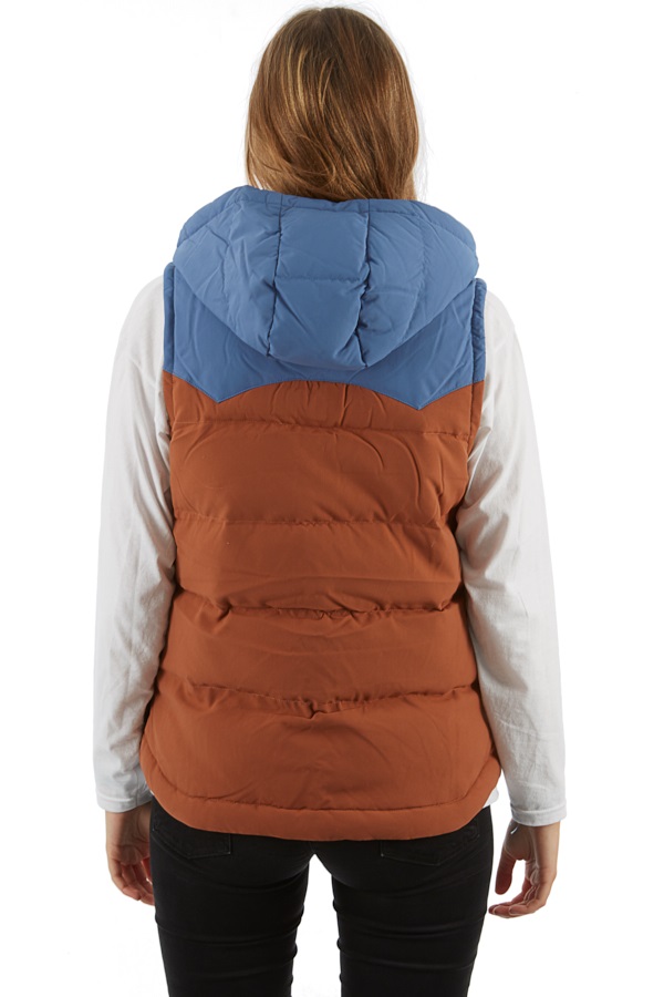 patagonia bivy vest sisu brown