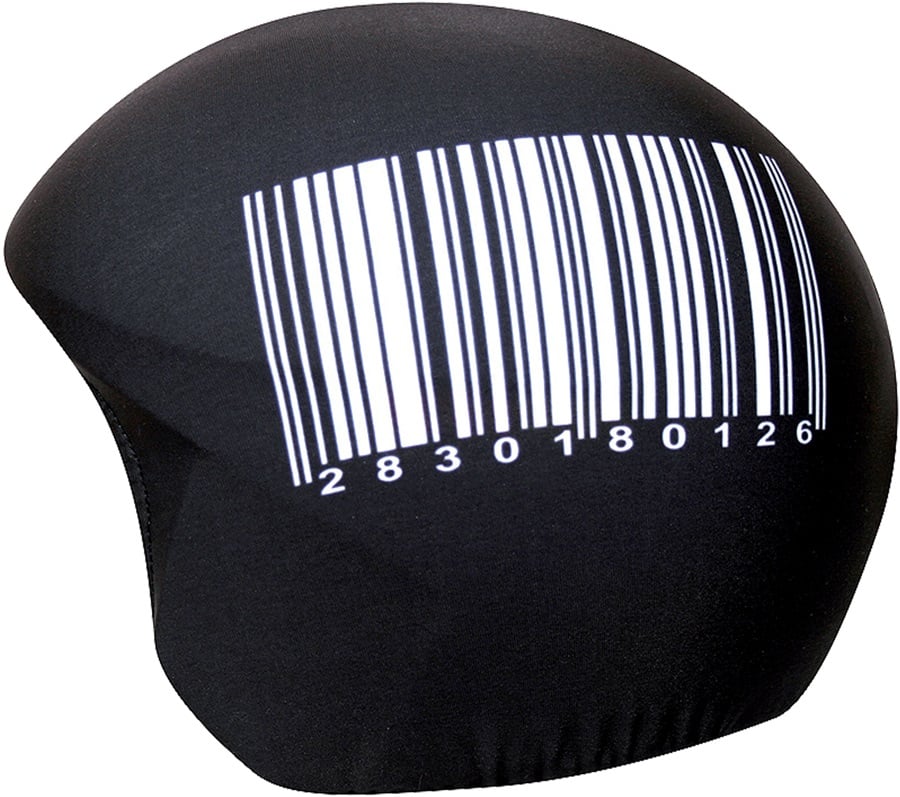Coolcasc Printed Cool Ski/Snowboard Helmet Cover, One Size, Barcode