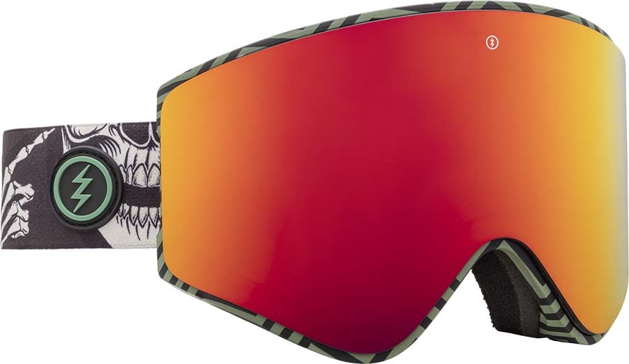 Electric EGX Brose Red Snowboard/Ski Goggles, L Torgler Gregg