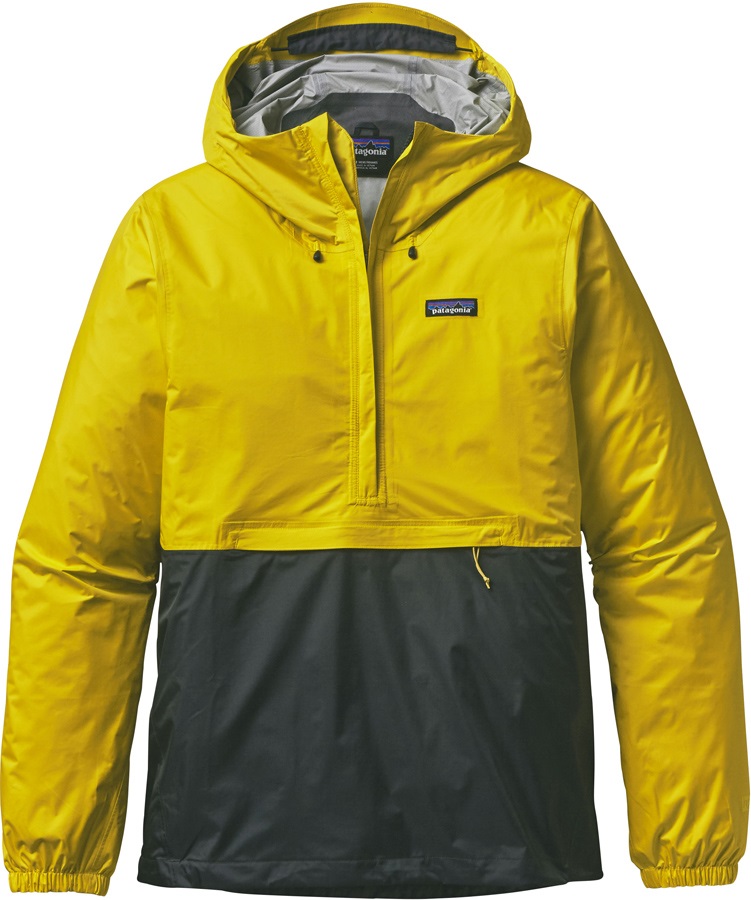 Patagonia Torrentshell Pullover Waterproof Jacket, M, Yosemite Yellow