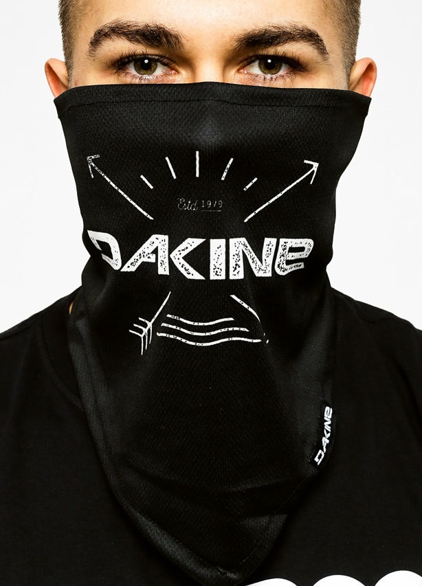 Dakine Hoodlum Bandana Ski/Snowboard Face Mask, Black