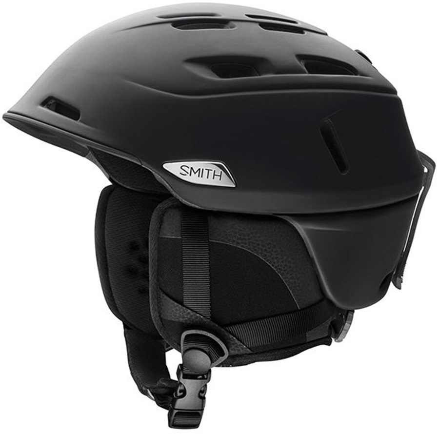 Smith Camber Snowboard/Ski Helmet, Xl Matte Black