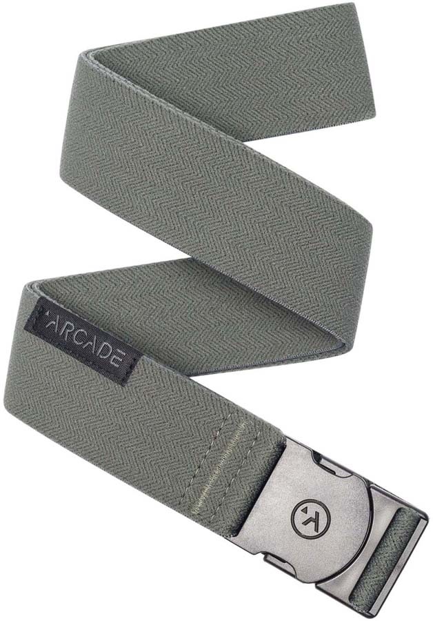 Arcade Ski/Snowboard Stretch Belt Adventure Ranger, 40" Ivy Green