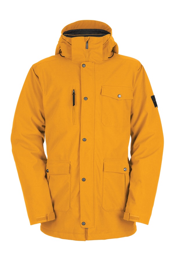 Ski \u0026 Snowboard Jacket, XXL, Pirate Gold