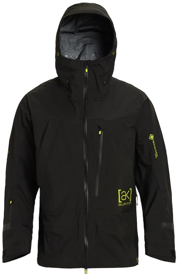 Burton [ak] 3l GoreTex Tusk Snowboard & Ski Jacket, M True Black