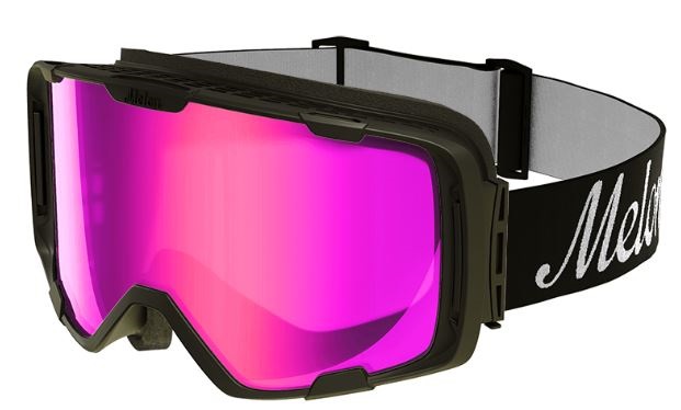 Melon Parker Pink Chrome Snowboard/Ski Goggle, M/L Black
