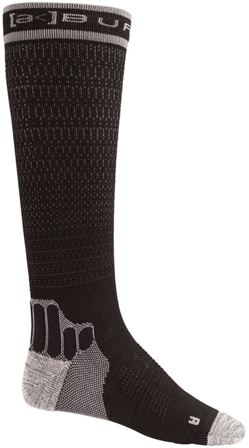 Burton Adult Unisex [ak] Ultralight Compression Snowboard/Ski Socks, L