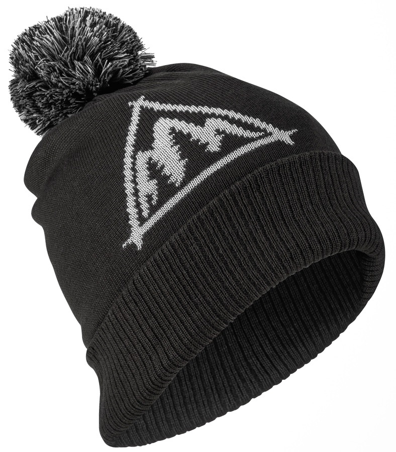 mens burgundy bobble hat