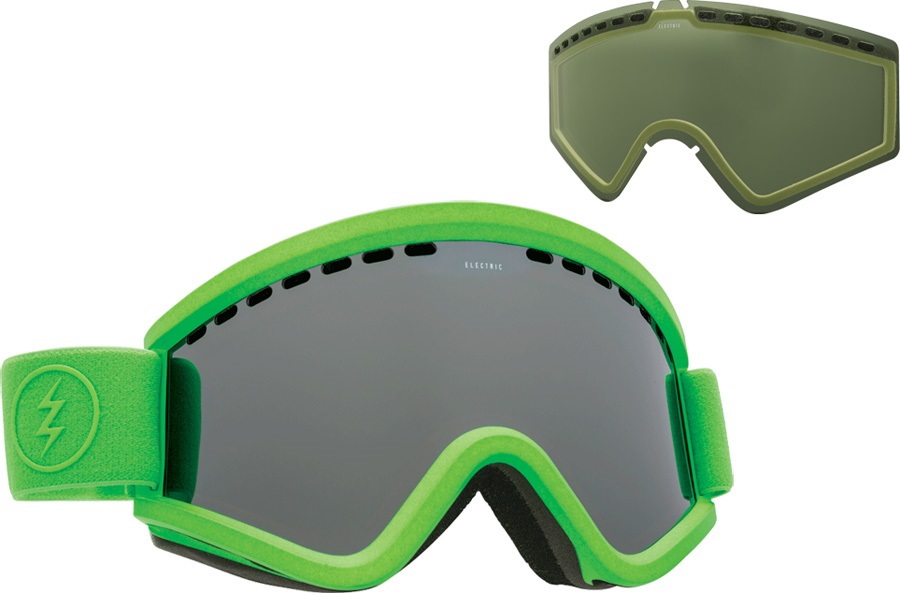 Electric EGV Ski/Snowboard Goggles, M, Slime Green