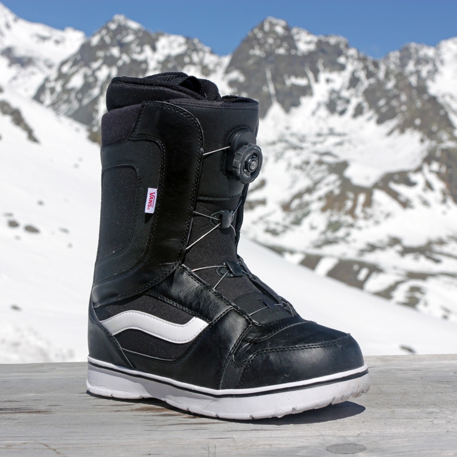 Vans Encore Men's Snowboard Boots, UK 8.5 (M275), Red, 2014