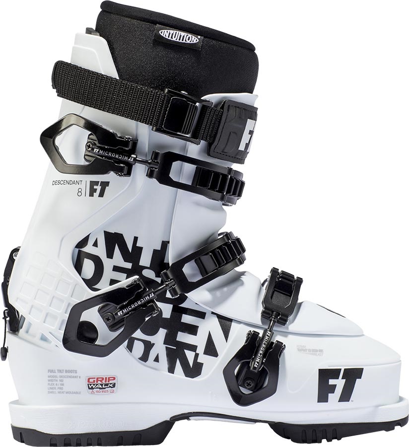 white ski boots