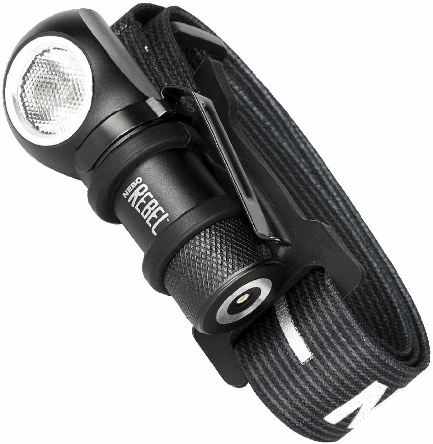 nebo 600lm usb charge rebel headlight