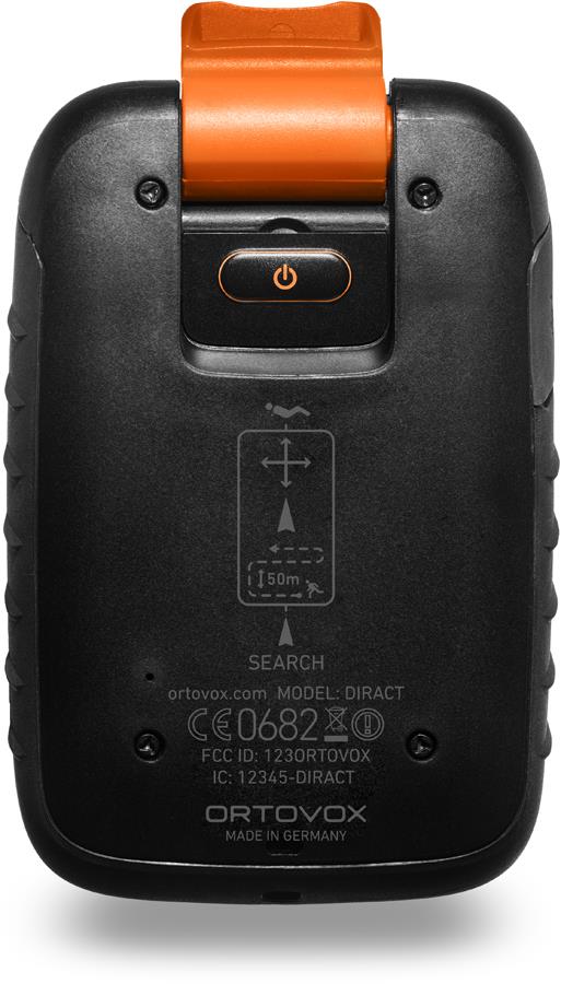 Ortovox Ortovox Diract Voice Avalanche Transceiver Beacon, O/S Black