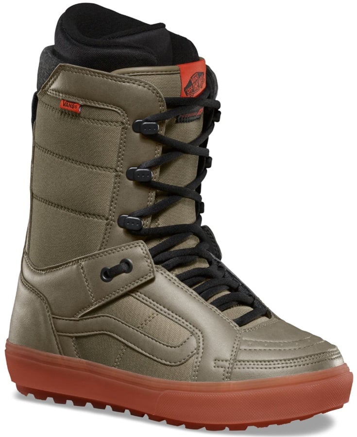 Vans HiStandard OG Men's Snowboard Boots, UK 8 Green/Orange 2019