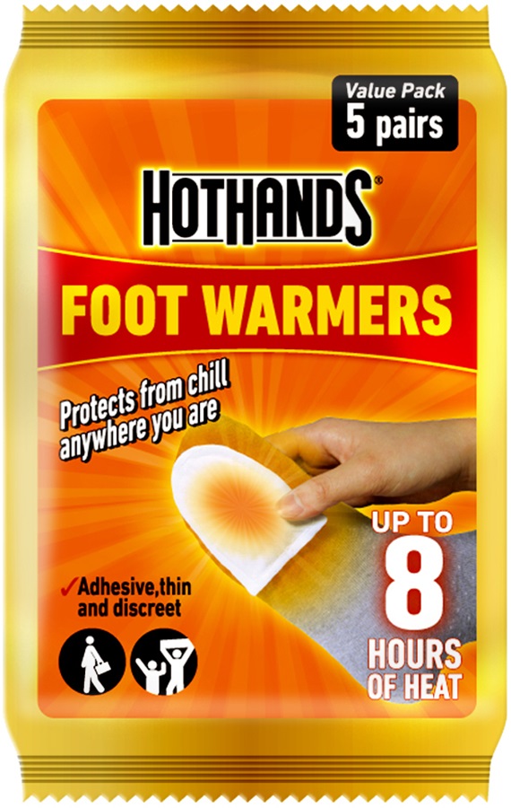 HotHands Disposable Foot Warmers, 5 Pairs