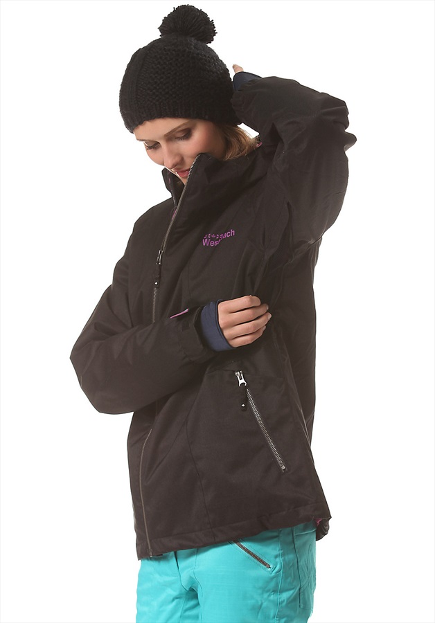 Westbeach Lansdowne Women's Ski/Snowboard Jacket, XS, Black