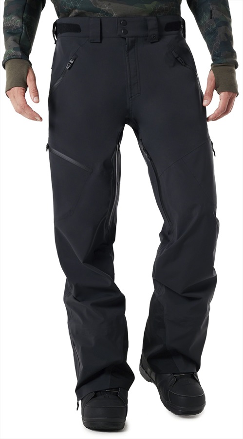 Oakley Pro Shell 3L Gore-Tex Snowboard/Ski Pants, M Blackout
