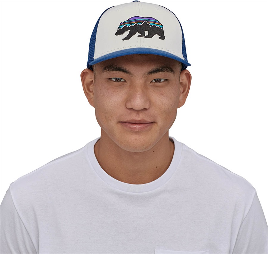 patagonia fitz roy bear trucker hat uk