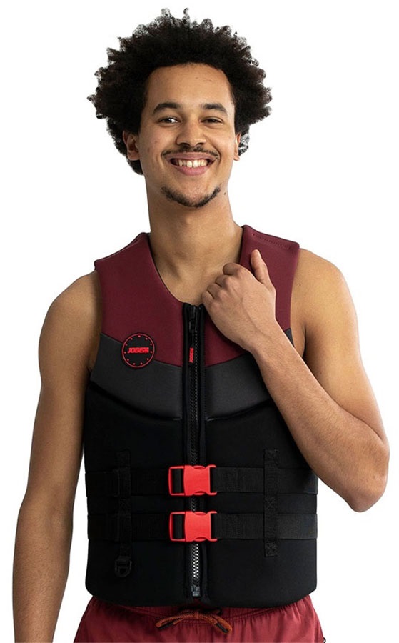 Jobe Neoprene Impact Buoyancy Aid Vest, 2XL+ Burgundy Red 2022