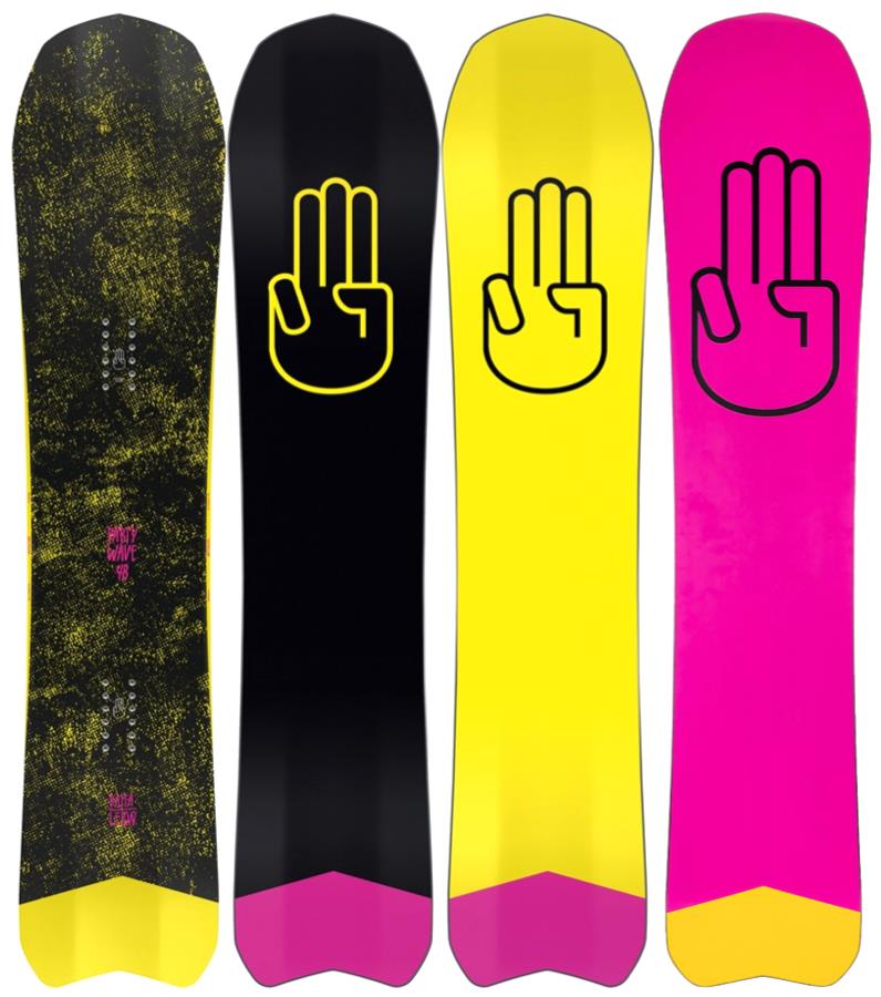 Bataleon Party Wave Hybrid 3bt Camber Snowboard, 154cm 2021