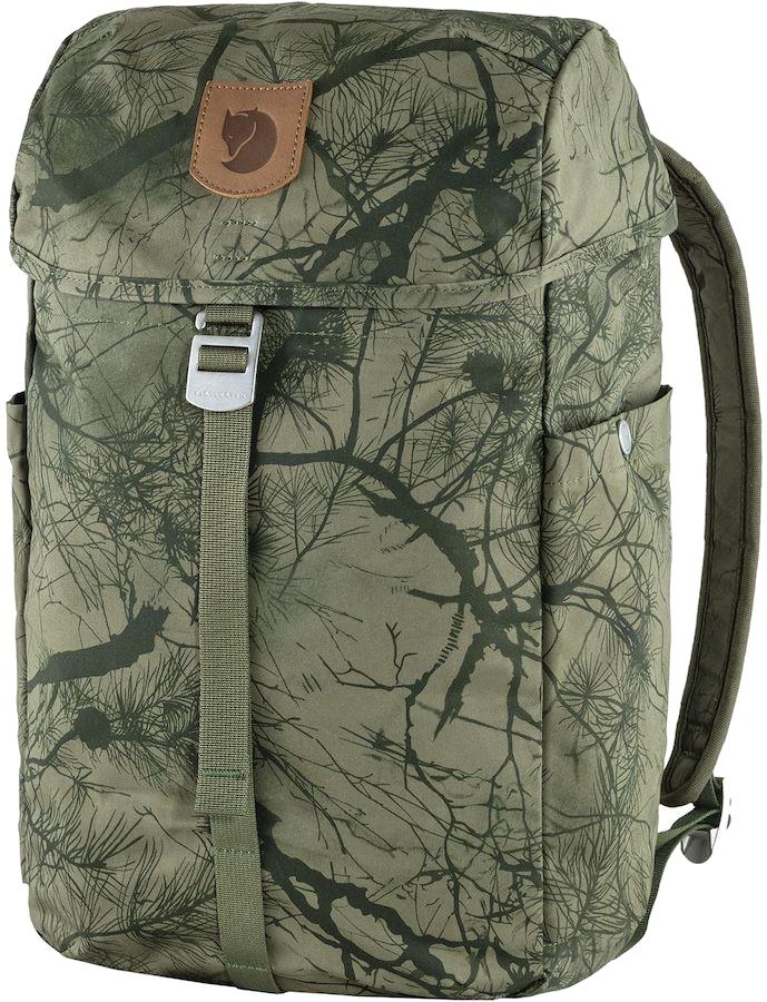 green camo backpack